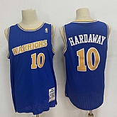 Warriors 10 Tim Hardaway Blue 1993-94 Hardwood Classics Jersey,baseball caps,new era cap wholesale,wholesale hats